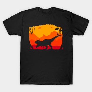 Carnotaurus Sunset T-Shirt